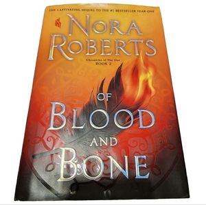 Nora Robert's "Of Blood and‎ Bone" hardback